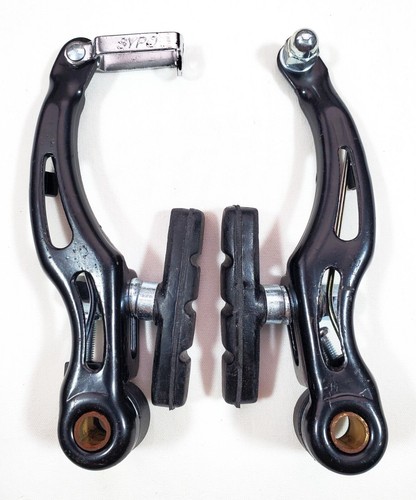 GDi SYPO V-Brake Linear Pull Set Front Rear Black - Picture 2 of 6