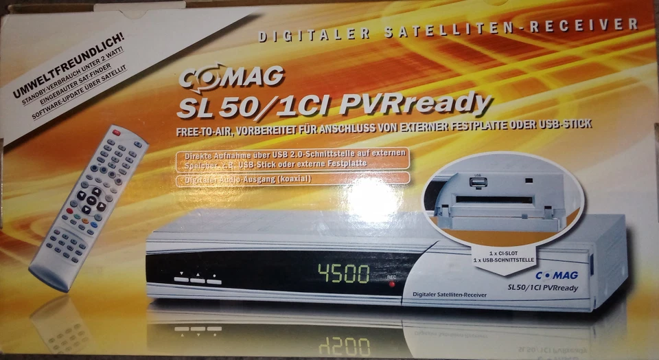 COMAG SL 50 CI PVRready Digitaler Satelliten Receiver - Bild 3 von 3