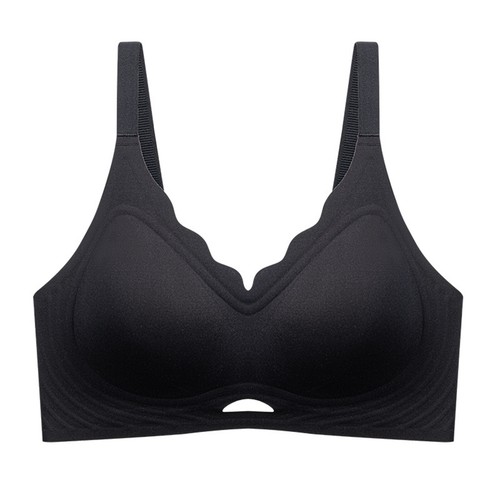 Plus Size Seamless Lift Bra For Women Fixed Cup Soft Support Reduces Bust - Picture 2 of 36