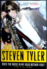 STEVEN TYLER 2011 Autobiography of Aerosmith frontman NOISE IN MY HEAD 1st ed HC