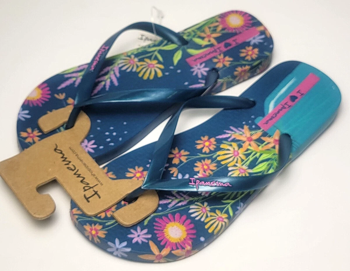 Ipanema Donna Infradito Verao Tropical - Azzurro/Blu Perlato, Leggere E Comode, PVC Riciclabile, Vegan - 2