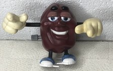 Vintage 1988 Applause CALIFORNIA RAISINS Wind Up Walking Toy Figure Big Hands