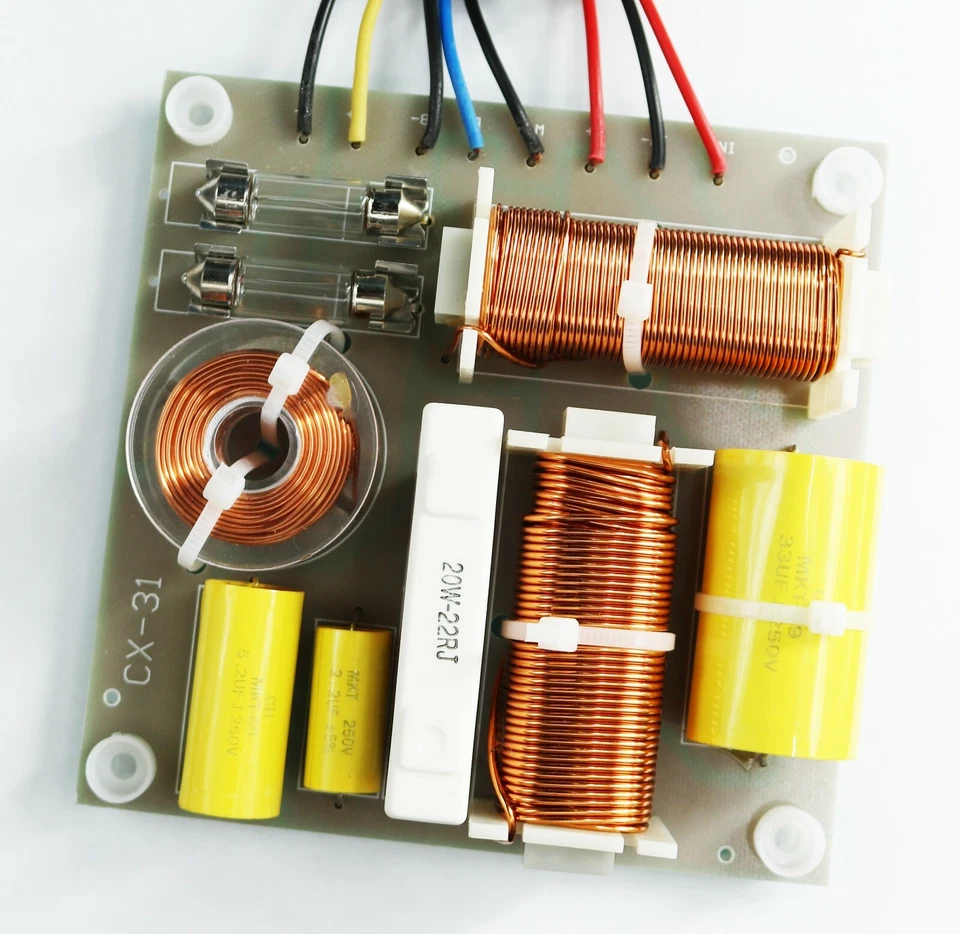 2x EMB CX-31 Altavoz de repuesto Crossover 2500W Funciona con todas las principales marcas Foto 4 de 4