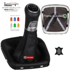 ICT Schaltknauf Schaltsack  Leder für Porsche Cayenne Typ 9PA beleuchtet LED A58