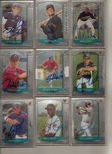 2000 Bowman Chrome Draft Picks & Prospects Set Autograph Signed Pedro Feliz 