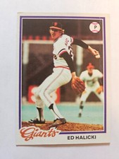 1978 TOPPS ED HALICKI #107 EX/NM