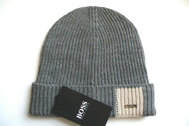 Genuine Hugo Boss Dark Grey Virgin Wool 