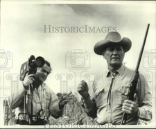 Press Photo Joe Foss in an episode on 