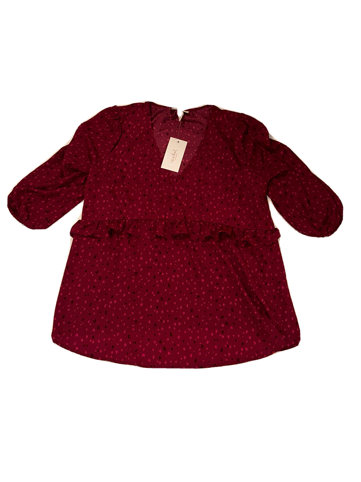 Isabel By Ingrid+Isabel Womens Purple Blouse Size M New With Tags