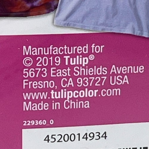 Tulip One Step Tie Dye Kit Carnival 37 Piece New - Picture 6 of 8