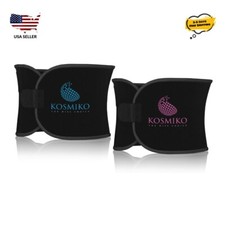 Waist Trimmer Belt Sweat for Fitness, Weight Loss, Gym, Cardio- Women and Menn