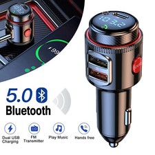 Car Wireless Bluetooth FM Transmitter MP3 Player USB Car Charger Radio Adapter