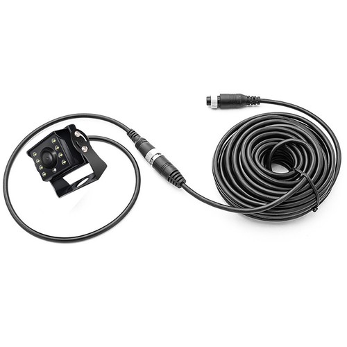 5" Rear View Monitor 4Pin Caravan Truck Motorhome IR Reversing CCD Camera Kit - Picture 20 of 24