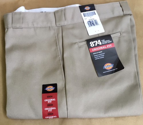 NEW Mens Dickies 874 Original Fit 33 34 