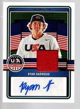 2023 USA Stars & Stripes 15U NT Signatures Materials #15U-RH Ryan Harwood