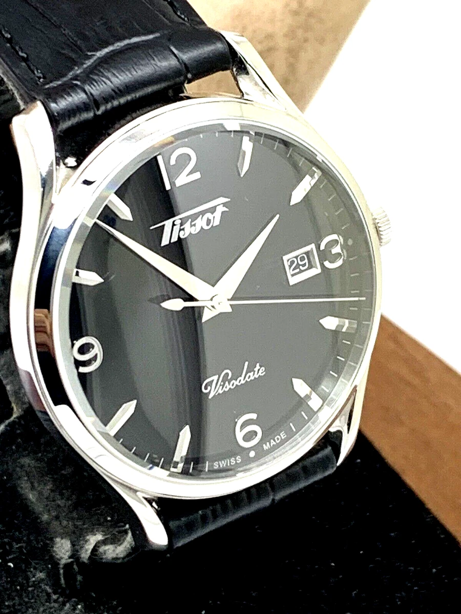 Tissot visodate online black dial