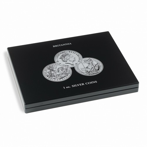 Presentation Case For 20 Britannia Silver Coins (1oz) in Capsules *NEW* - Picture 2 of 2