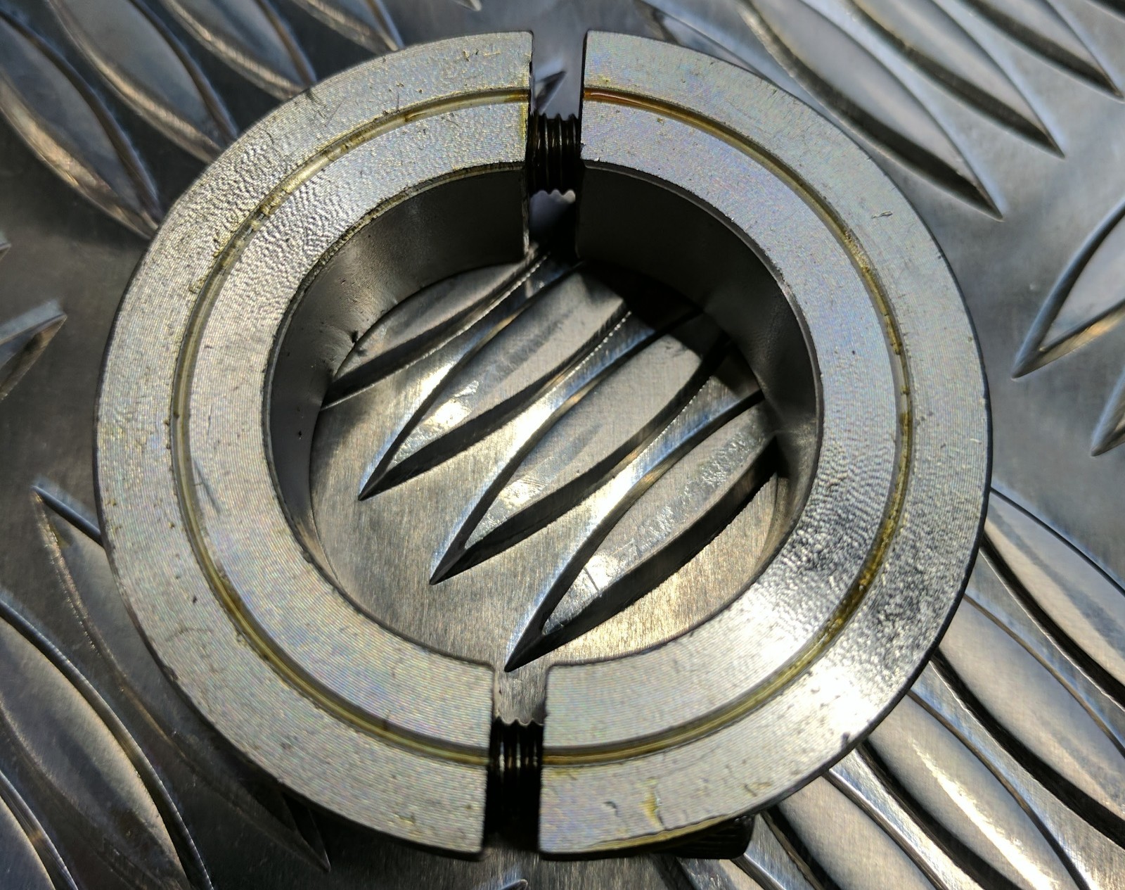 Clamp Type Collars Double Split 3/16 To 4 Inch Steel Imperial Shaft