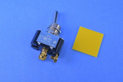 Onan 3A 250VAC/6A 125VAC 1/4HP Generator Toggle Switch Part # 308-0069 - Picture 2 of 5