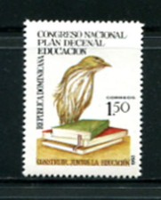 D548  Dominican Republic 1993    education birds  1v. MNH