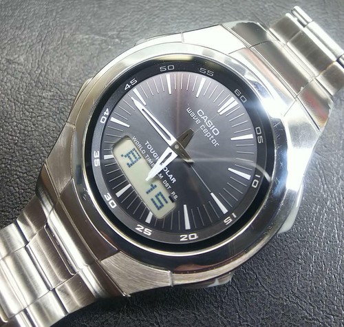 CASIO Wave Ceptor WVH-100J World Time 