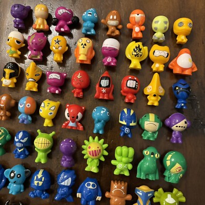 Gogos Crazy Bones Series 1 COMPLETE SET 1-80 Base Set w/ Mosh