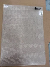 Darice Embossing Essentials Folder 1218-66 Basket Weave Hobby Craft Scrapbooking