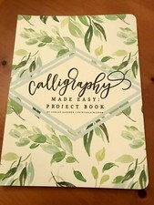 NEW Calligraphy Project Paperback NoteBook 80 Projects Hand Lettered Writing