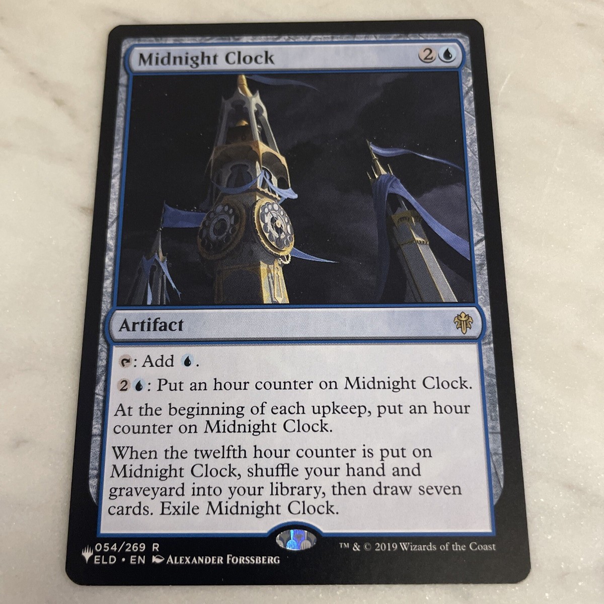 MTG Midnight Clock The List Throne of Eldraine 054/269 Regular Rare MTG Midnight Clock The List Throne of Eldraine 054/269 Regular Rare