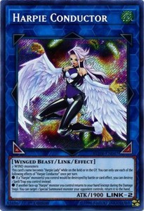Harpie Conductor - BLHR-EN047 - Secret Rare - 1st Edition x3 - Near Mint