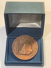 Médaille SNCF Electrification de Paris à Lyon Juin 1952 en Cuivre (158-29)