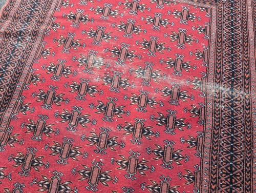 Tapis Oriental Tapis Persan Antique Carpet Pont Vintage 180 x 120 K19 - Photo 11 sur 18