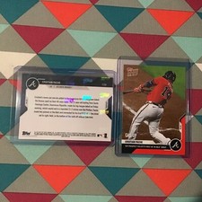 2020 Topps Now Christian Pache #139 RC Braves 6/10 made Red (call-up) Future