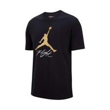 T-SHIRT JORDAN JUMPMAN FLIGHT HBR TEE GOLD AO0664 011 ORIGINALE