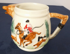 VINTAGE 1940s P.P.C. HUNTING SCENE MILK JUG - REDUCING PRIVATE COLLECTION