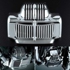 Chrome Oil Cooler Cover Fit for Touring Electra Street Glide Road King 11-15