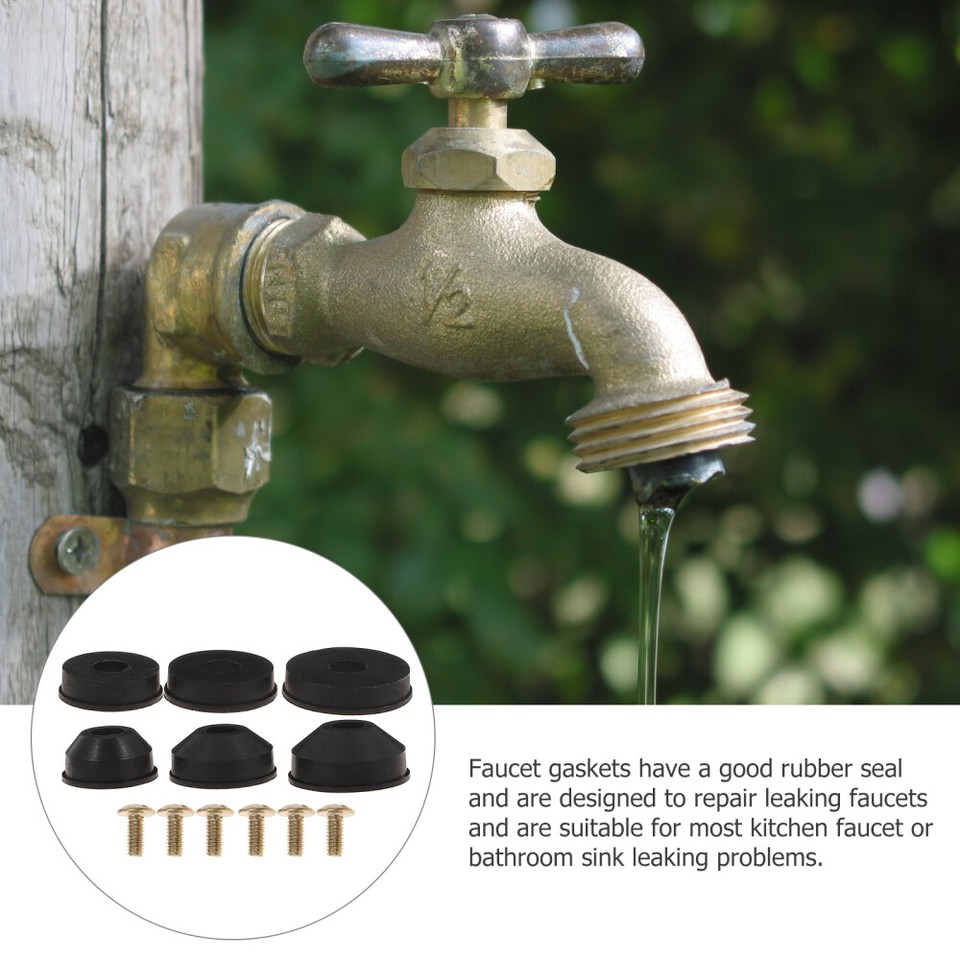 Water Faucet Washer Outdoor Faucets Repair Accessory Gasket Assortment