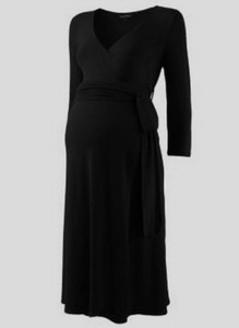 36 38 NEU Umstandskleid Stillkleid schwarz Gr