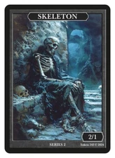 Skeleton Token  Givememana Tokens Series 2 Magic the Gathering MTG