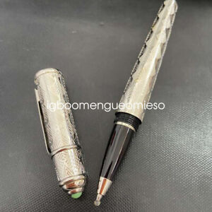 Luxury new MB metal Sliver Rollerball Pen high quality no box