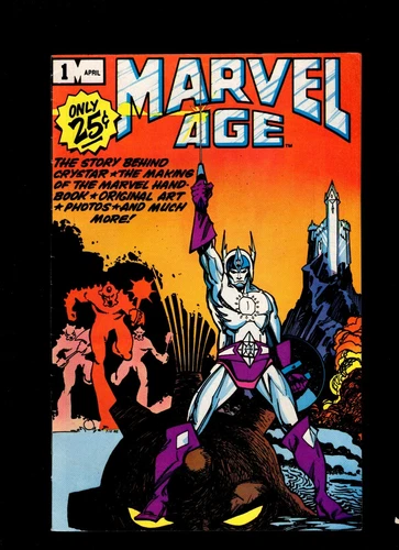 MARVEL AGE #1 ~ Walter Simonson / Jim Shooter @1983