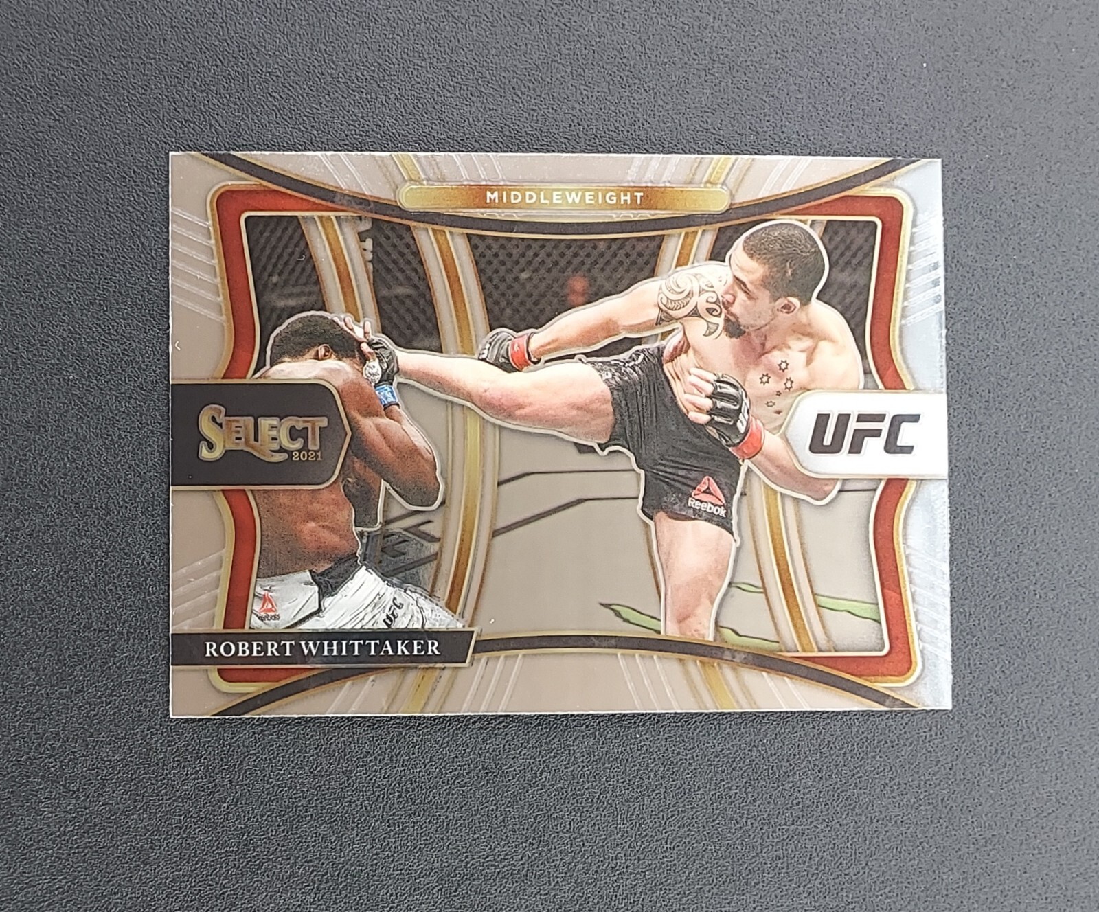 2021 Panini Select UFC Robert Whittaker Premier Level #107