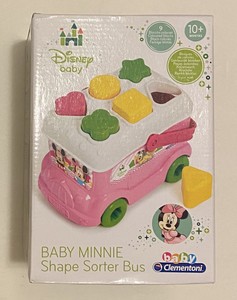 disney baby minnie shape sorter bus
