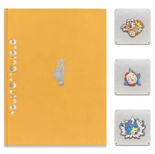 James Jean–Eternal Journey  Marigold Limited Edition (Pin Set Bundle )– Signed