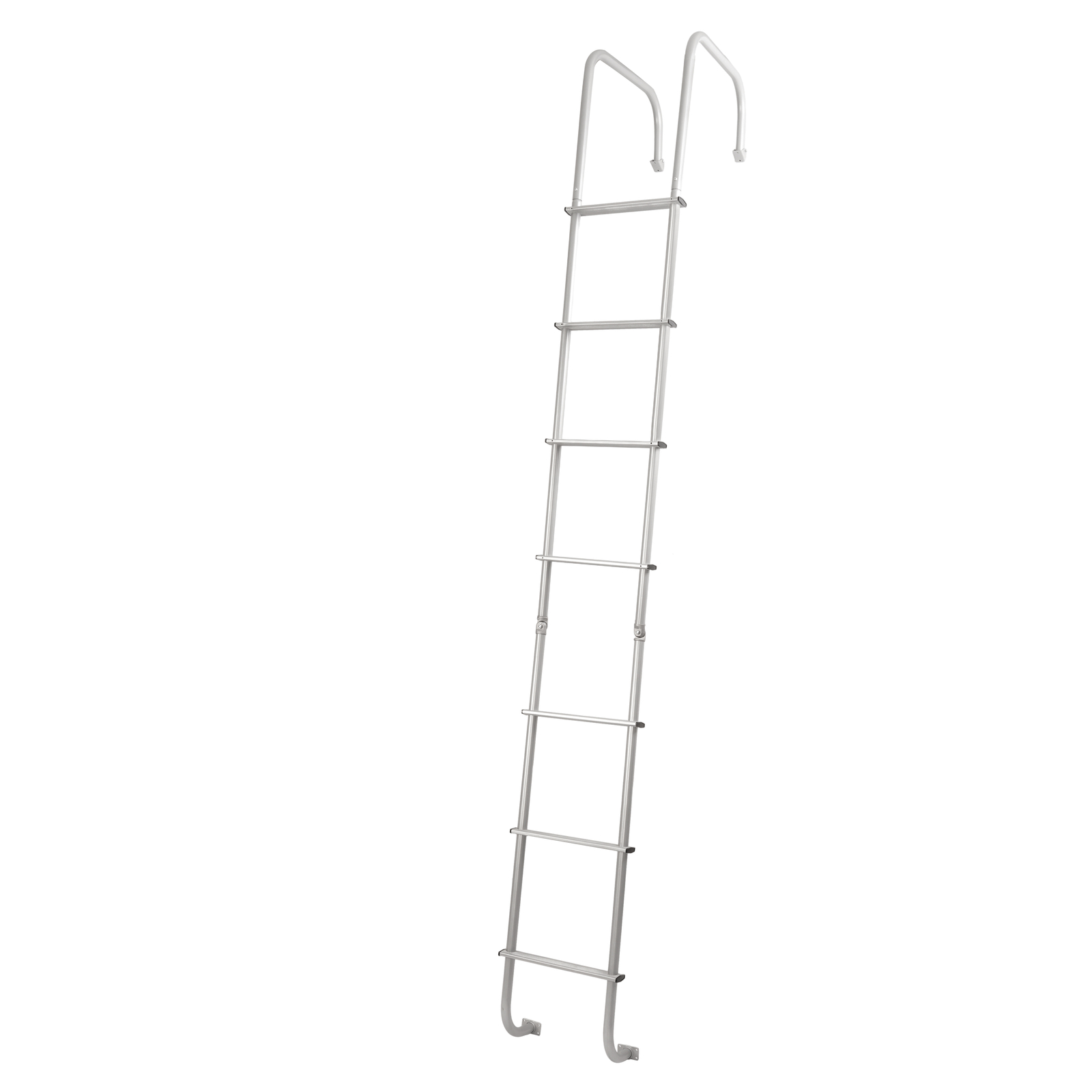 Upgraded 113" Rear Exterior Straight Ladder For RV- Powder Coated #139.21 LA-401