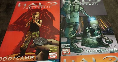 Halo Fall Of Reach Bootcamp Comic Issues 1, 2, 3 and 4 - Complete