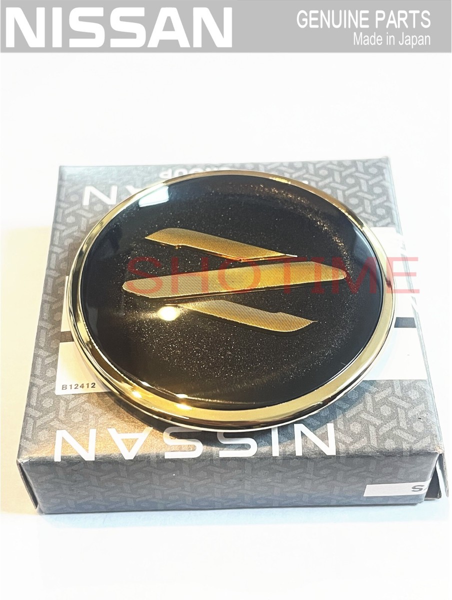 NISSAN OEM FAIRLADY Z32 Hood GOLD Emblem Badge Front OEM JDM