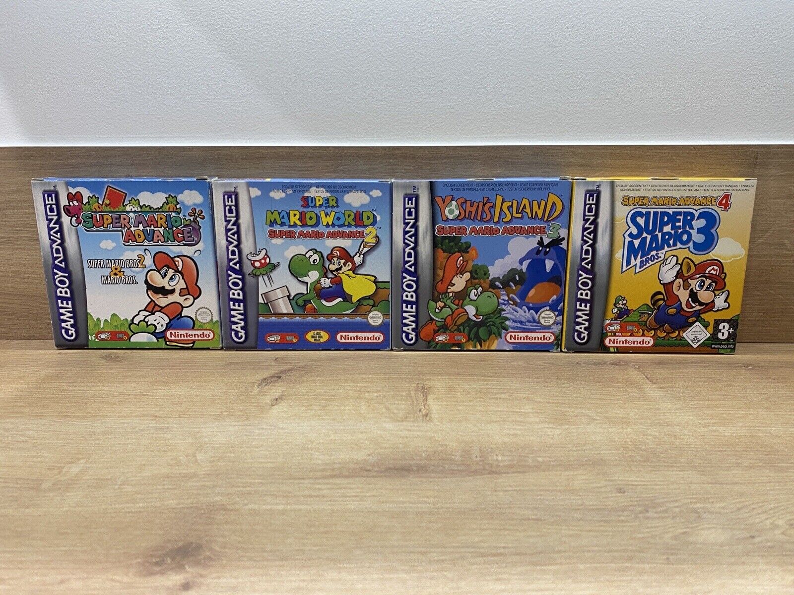 Full set Super Mario Advance Nintendo Game Boy Advance