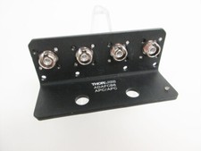 THORLABS ADAFCB6 FC/APC TO FC/APC QUAD L-BRACKET MATING SLEEVE NARROW (2.0 mm)