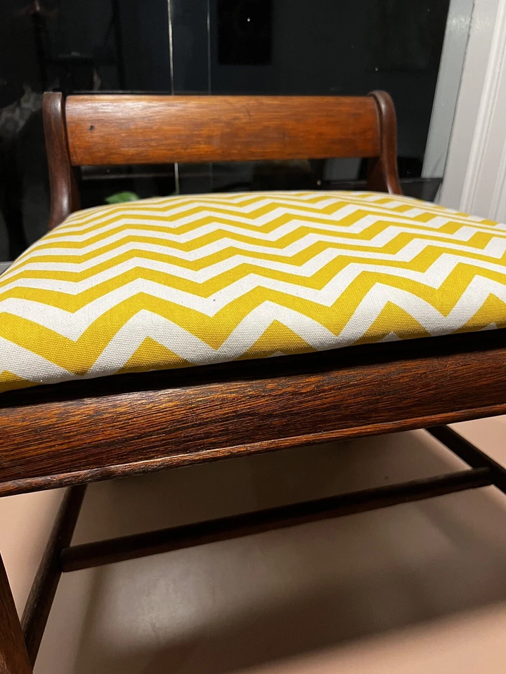 Vintage Art Deco Vanity Dressing DH Holmes Chair/Stool/Bench - Image 2 of 4